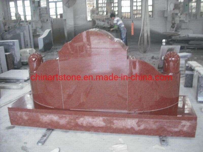 Simple Granite Tombstone for Ceremony