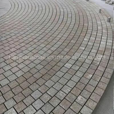 Yellow/Grey/Black/Red Granite Kerbstone/Curbstone/Paving Stone/Cobblestone for Construction Projects