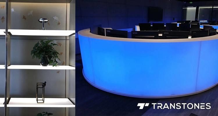 Sandstone Implanted Plant 4*8FT Decorative Acrylic Sheet for Bathroom Shower Panel