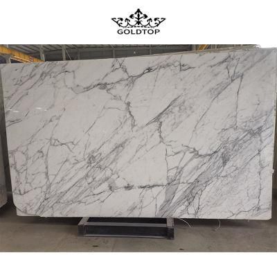 Polished Italian White Marble Statuary White Stone Slabs