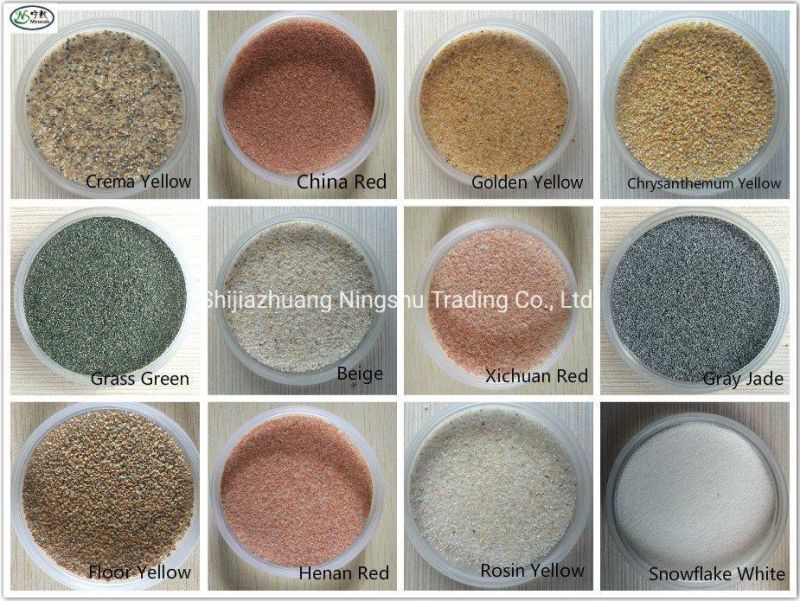 10-40mesh Natural Stone Basalt Chips for Stone Coated Steel Tile