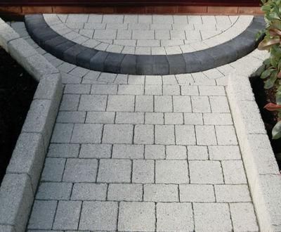 Green/Grey/Rusty Granite Paver G612/G82/G603 Flamed Kerb Stones