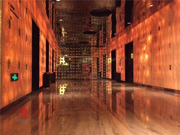 Orange Honey Onyx Backlit Wall Feature Decoration Price