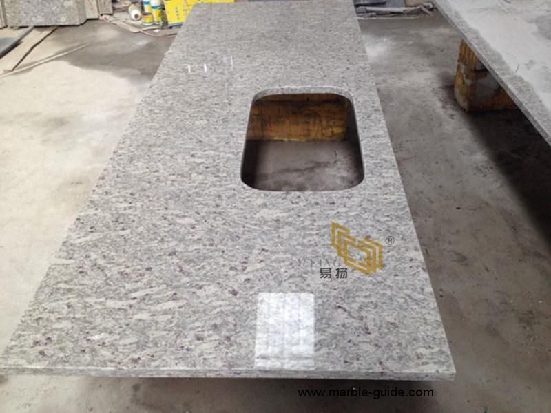 Natural White Granite Countertop for Kitchen/Bathroom Countertop/Vanity/Flooring/Wall/Tile