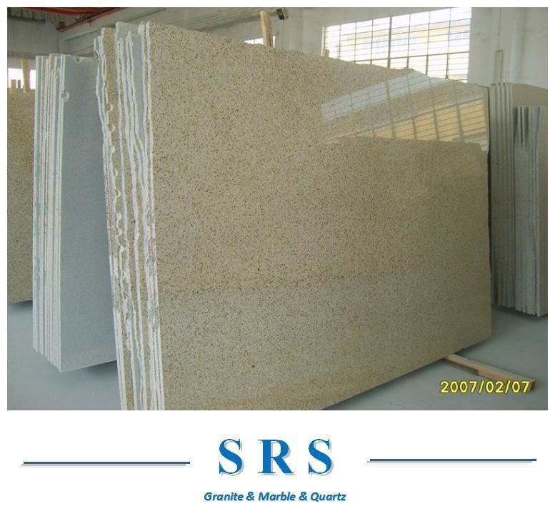 G682 Yellow Rusty Granite for Outdoor/Garden Yard/ Paving Stone/ Countertop/Floor Tile/Step