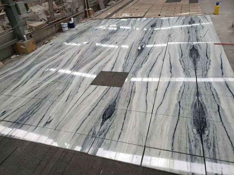 Toterm Grey Marlbe China Blue Slabs Cut to Size Interior Tiles