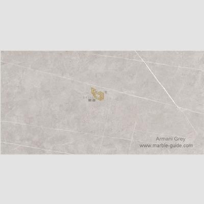 Matt/Honed Grey Artificial Marble Sintered Stone for Flooring/Wall/Staircase/Background/Countertops