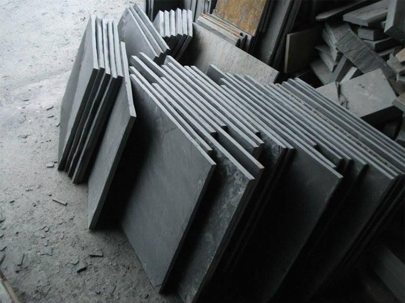 Natural Black/Grey/Green/Tumbled/Crazy/Roofing/Irregular Shape Stone Slate Paving