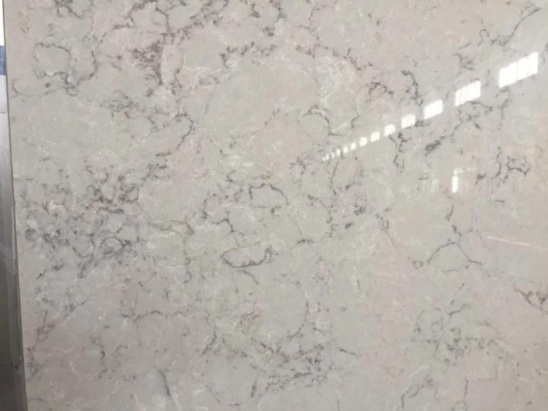 Artificial Marble Granite Look Engineered Quartz Stone Slab (SQ7016)