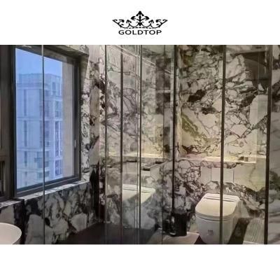 Top Polished Green Marble Cold Emerald Marble for Table/Worktop/Background/Countertop