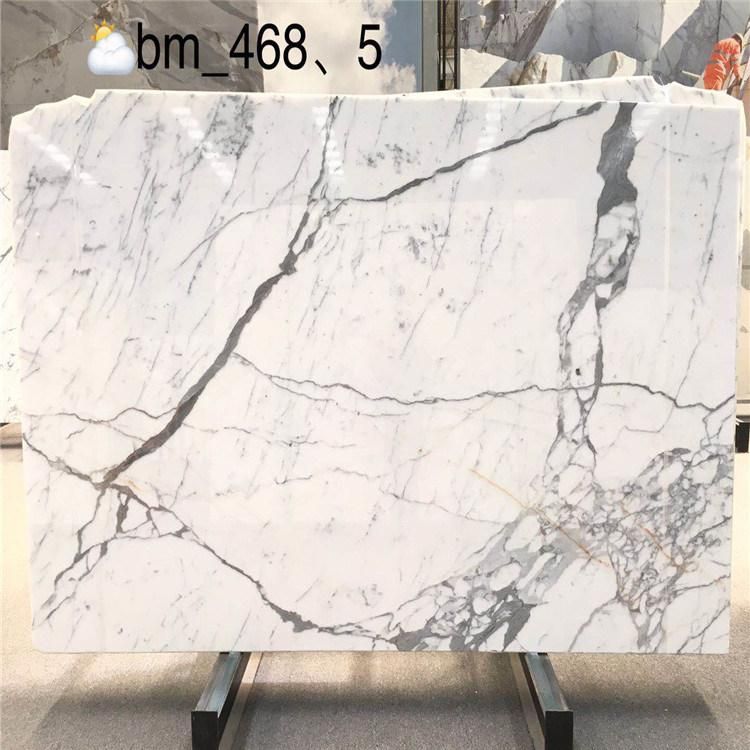 Italy Marble Statuario Marble Slab and Tiles