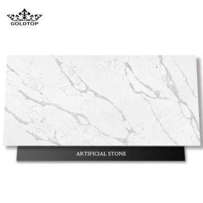 Delicato Crema White Kitchen Countertops Island Worktop Table Tops Bathroom Vanity Wall Panels Artificial Stone Tiles Quartz Slabs