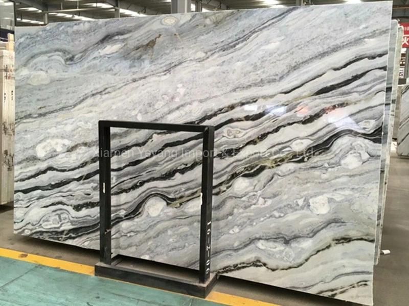 Blue River Marble for Countertop/Workbench/Vanity/Table Top/Staircase/Flooring/Floor Tile/Background Wall Panel/Tiles