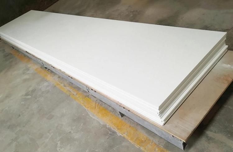 OEM ODM 6mm 12mm Pure White Corian Acrylic Solid Laminate Worktop Solid Surface Kitchen Countertops Bathroom Vanity Tops Sheet Slabs