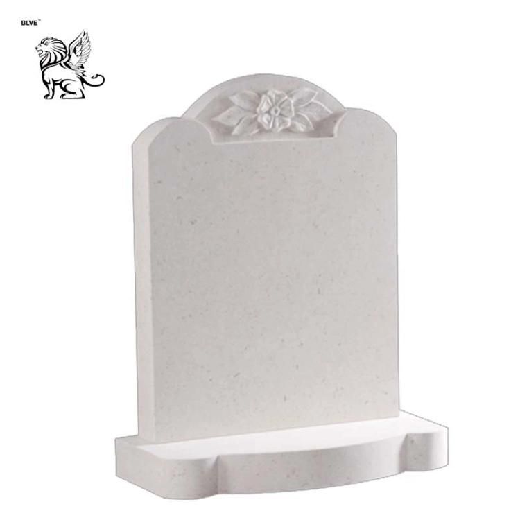 Wholesale Pure White Marble Granite Tombstone and Monument Mty-30