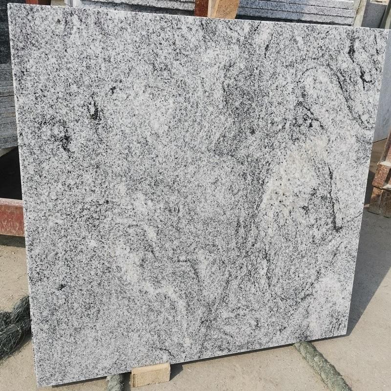 Hot Sale Grey Granite Silver Grey Fantasy Grey Granite for Tiles, Countertops, Stairs