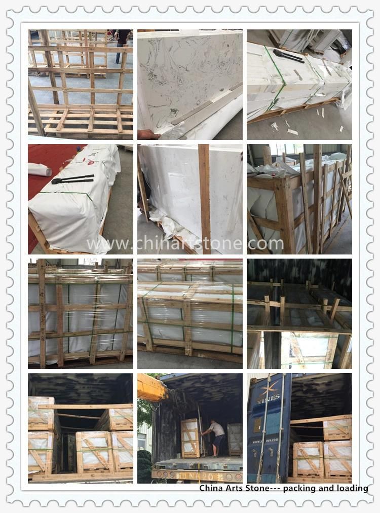 China Tiger Skin White Granite Countertop for Kitchen and Tile