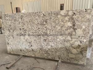 Branco White Galaxy Granite Slabs for Kitchen and Bathroom Countertop
