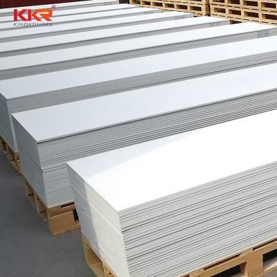 6mm &amp; 12mm Corian Glacier White Acrylic Solid Surface for Countertop