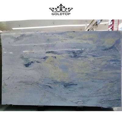 Blue Jade Marble Slab Tile Interior Decoration/Bathroom Flooring Tile/Countertop Marble