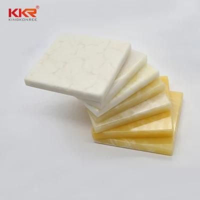 Translucent Resin Panel Acrylic Stone Solid Surface Translucency Sheets