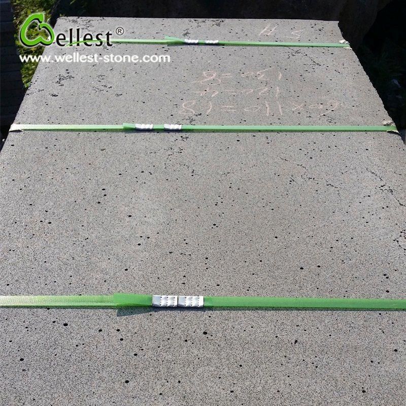 600X600mm Natural Stone Basalt Tile Floor Paving Tile Wall Decorative Tile