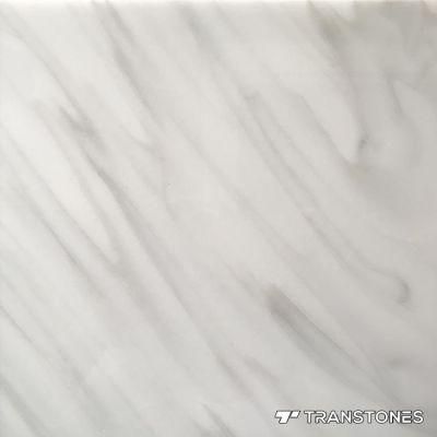 Glossy Backlit Stone Faux Onyx Alabaster Bar Counter