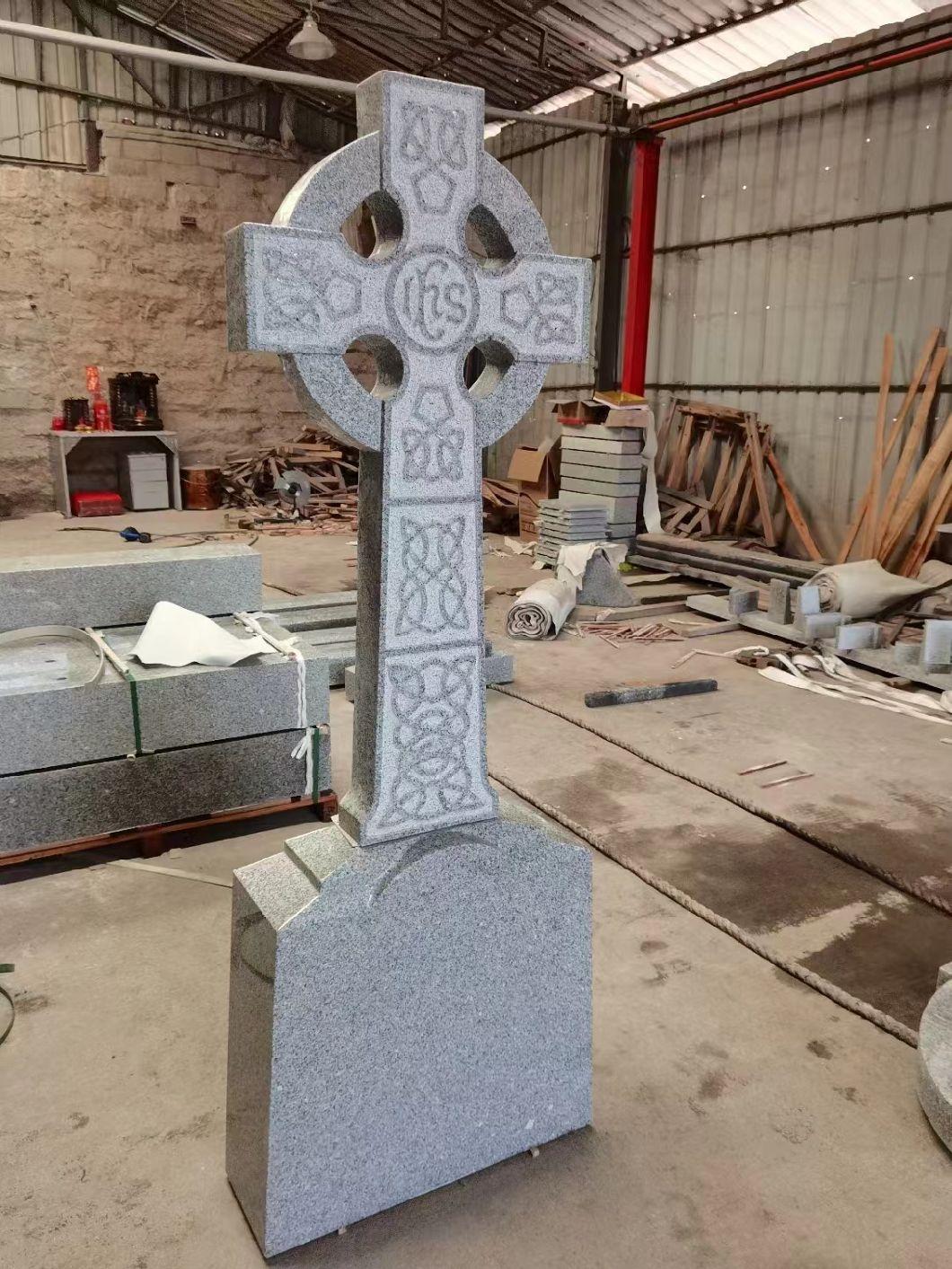 Chinese Grey Granite Gravestone Professional Supplier