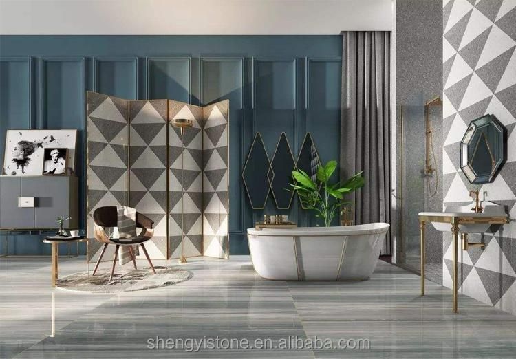 Italian Palissandro Blue Marble Stones Book Match Marble Palissandro Blue with Brown Blue Veins Polished Big Slab and Ties