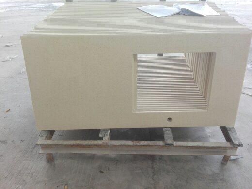 Artificial Quartz Stone Chinese Factory Direct on Sale for Bathroom Vanity Top