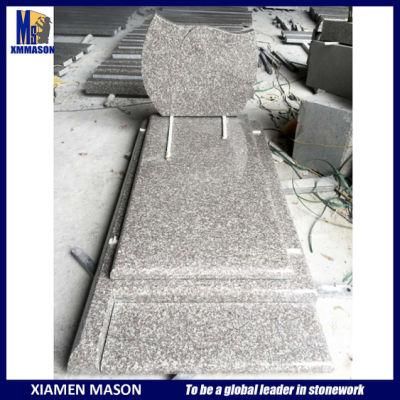 France Simple Granite Tombstone
