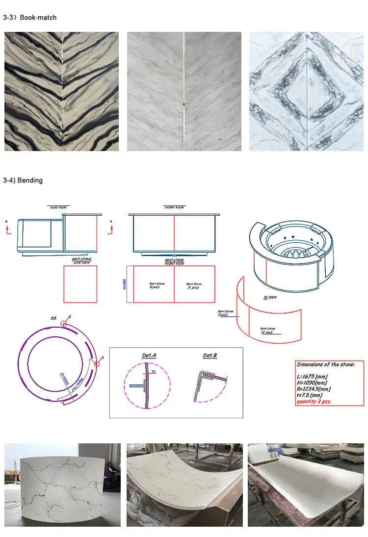 Translucent Customized Design Imitated Marble Alabaster Shower Room Wall Panel