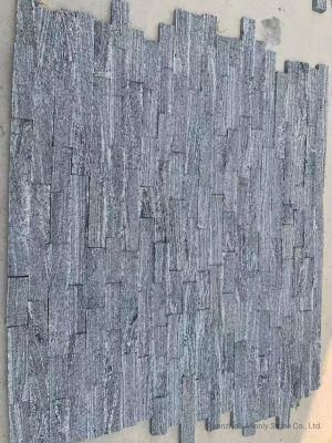 House Decorative Exterior Wall Covering Cladding Panels Grey Slate Quartitze Culture Stone