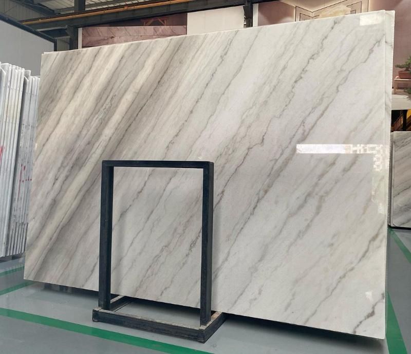 Natural Stone Chinese Polished Guangxi/Bianco Carrara White Marble