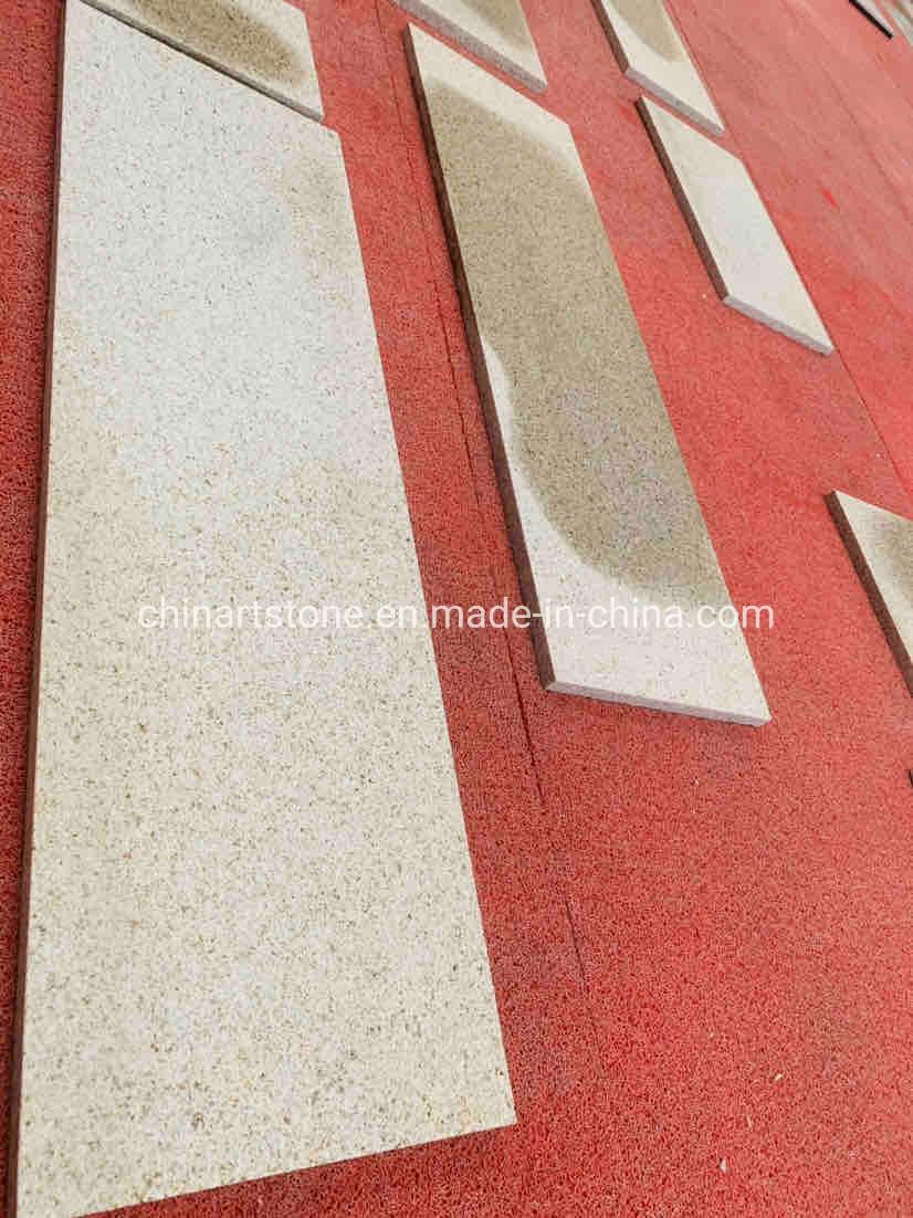 Polished and Bushhammered G682 Rusty Golden Granite for Wall and Floor Tile
