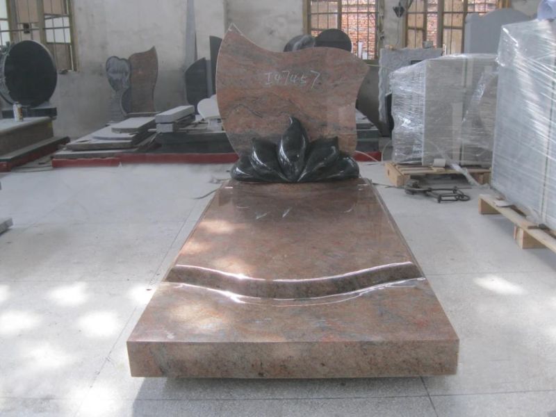 China Supplier of Red Granited Stone Headstone
