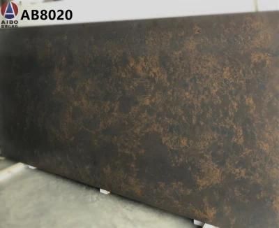 Surface Leather Artificial Stone Quartz Slab