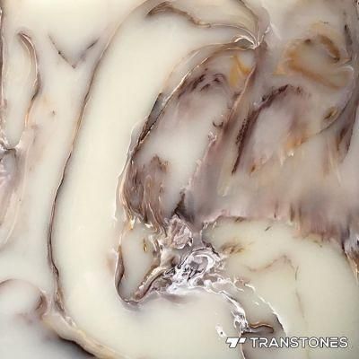Translucent Backlit Artificial Onyx Alabaster Decorative Stone Panels