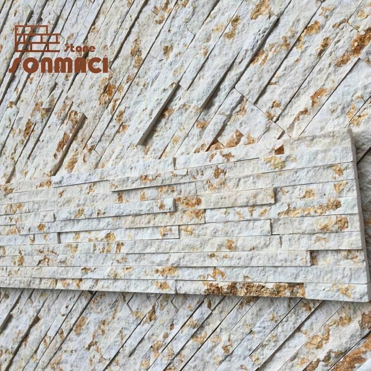 Exterior Wall Decoration Slate Stone Stacked Panels