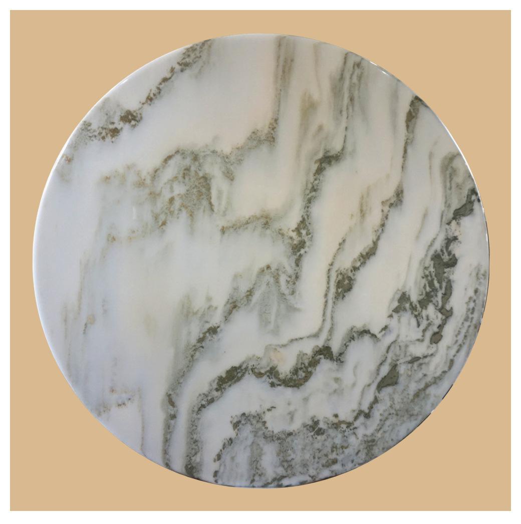 Factory Direct Selling White Marble Bookmatch Landscape Painting Marble Tiles for Wall Background