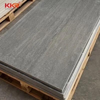 Wholesale White Solid Surface Corian Sheets White Marble Looking 12mm Pure 100%Acrylic Solid Surface