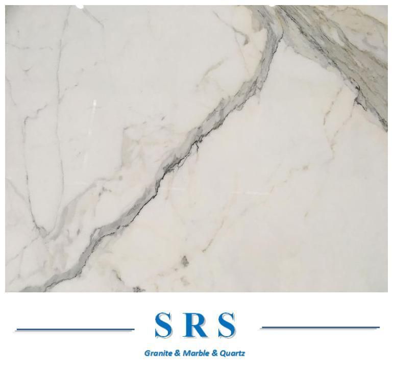 Calacatta White Marble for Bathroom Flooring or Wall
