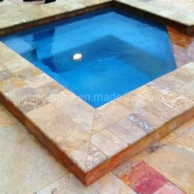 Beige Travertine Stone Floor Tile Paver