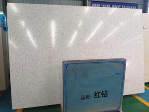 Ls-Q009 Red Diamond / Artificial Stone for Kitchen Bathroom Tiles &amp; Slabs