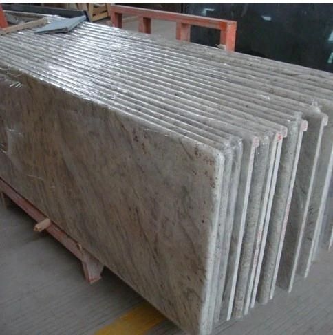 New Indian Kashmir White Galaxy Granite Slab Polished Natural Stone Countertop