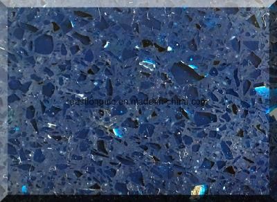 White Color Granite Color Stone Double Vanity Tops