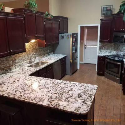 Polished River White/Bala White/White Wave Granite Countertops for Kitchen