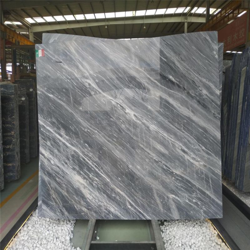Grey/White/Black/Red/Brown/Green/Golden/Yellow/Polished Picasso Grey Natural Stone Polished Marble Slabs for Wall and Floor Tile Hotel Decoration