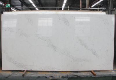 Calacatta White Bathroom Quartz Vanity Top