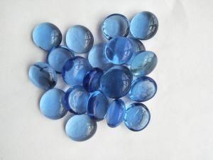 10-15mm Red Color Glass Pebbles